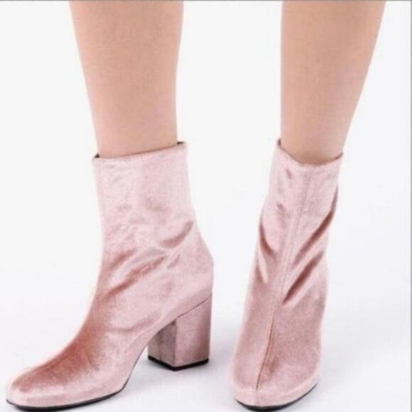 Free people Cecile velvet boot size 39 8-8.5 women’s - Picture 3 of 7